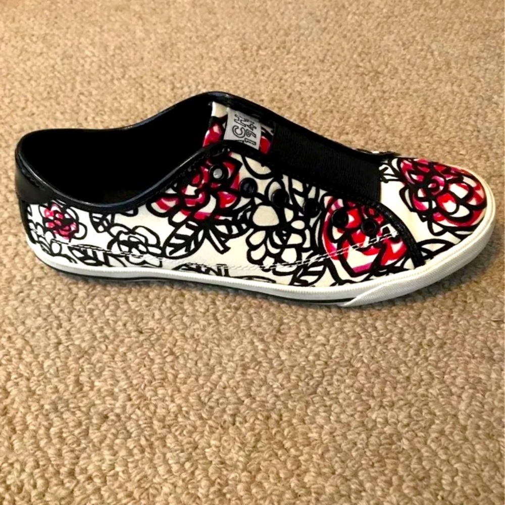 Coach Floral Slip-On Sneakers